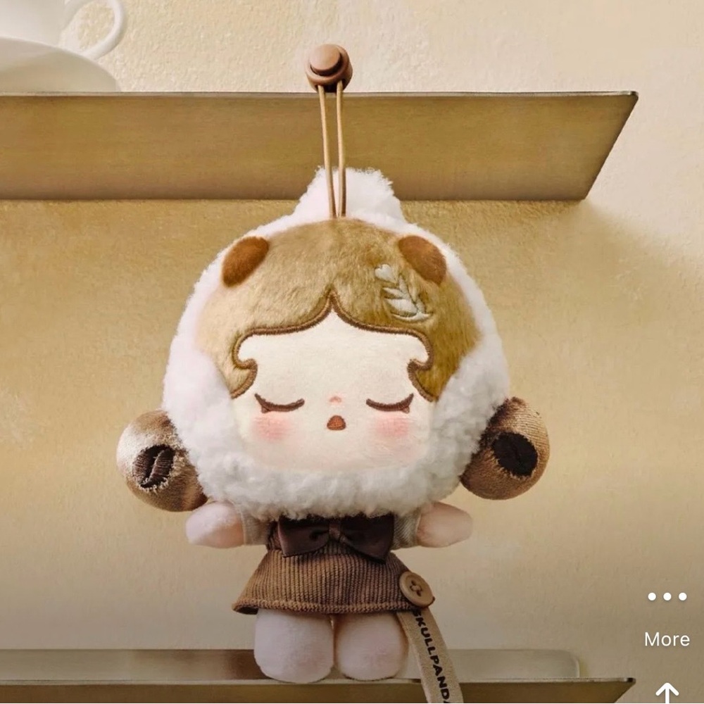 POP MART- Coffee Factory Plush- Confirmed: Skullpanda- Specialty Barista (NIB)